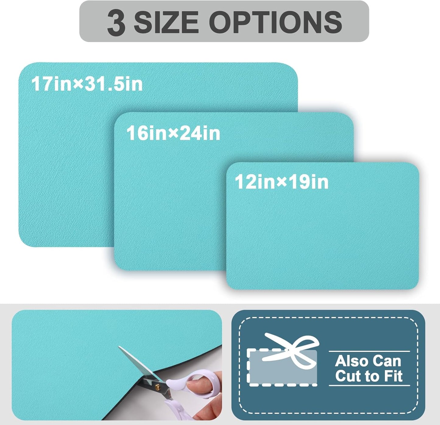 Coffee Mat - Absorbent Hide Stain Rubber Backed Dish Drying Mat for Kitchen Counter - Bar Mats for Countertops Accessories Fit Under Coffee Maker Espresso Machine