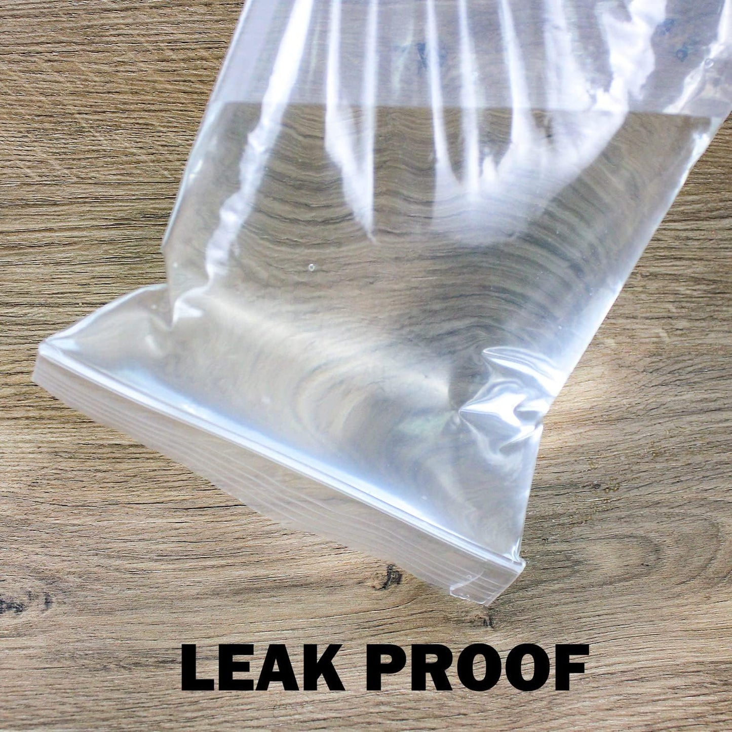 8" X 10" (1000 Bags) 2 Mil Clear Reclosable Zip Plastic Poly Bags, Quart with Resealable Lock Seal Zipper