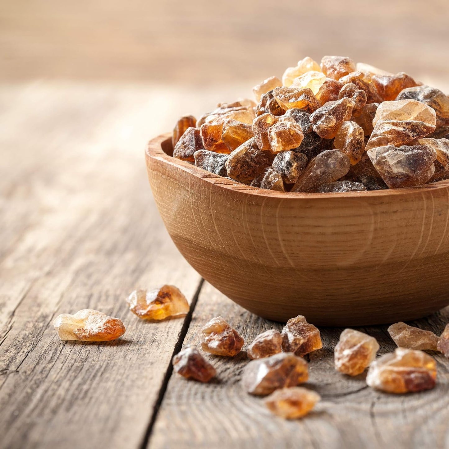 The Sugar Lab Belgian Rock Sugar – 1 Pound - Natural REAL Beet Sugar - Brown Rock Sugar - Teavana Style Tea Sugar - Perfect Sugar Cube or Amber Sugar Replacement - Natural Belgian Rock Sugar for Tea