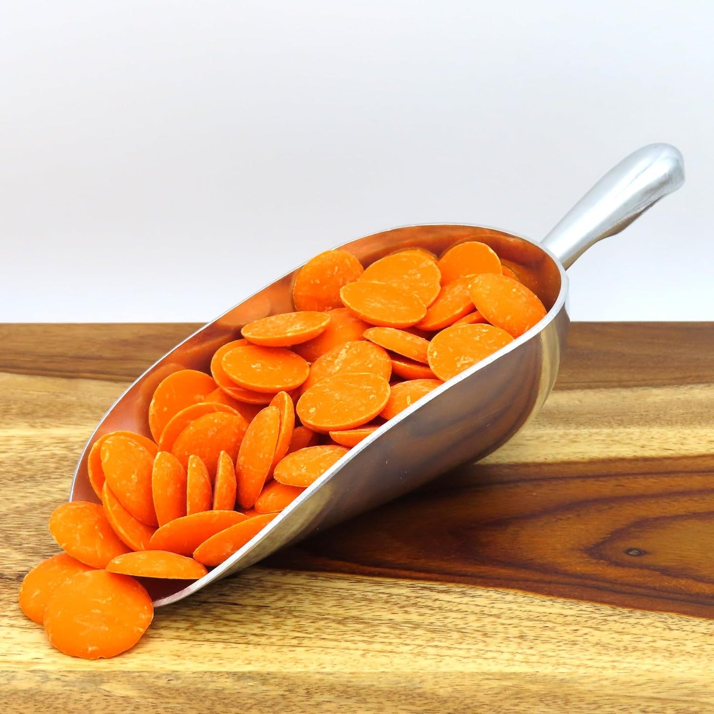 MERCKENS Coating Wafers, Orange Melting Chocolate, 5 Pound Package