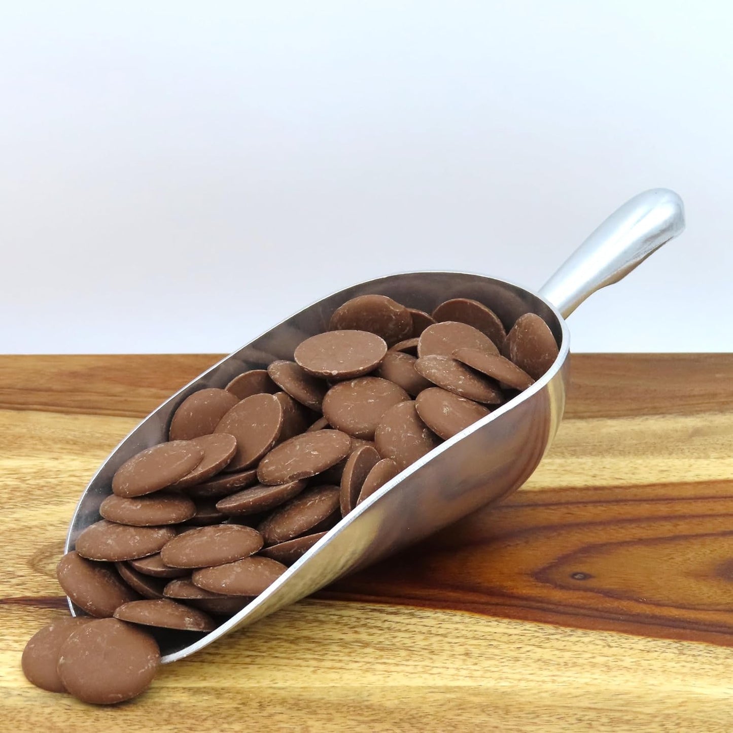 MERCKENS Coating Wafers, Milk Melting Chocolate, Cocoa Lite, 10 Pounds