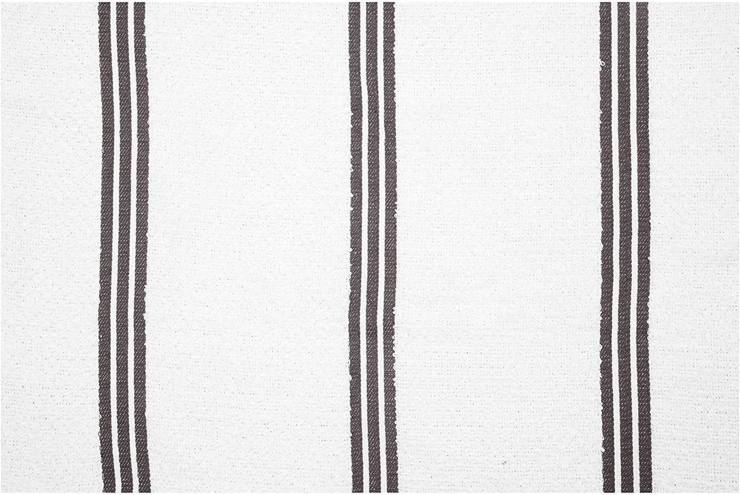 AMOUR INFINI Kitchen Towels Pack of 4 - Absorbent, Quick Drying Premium Cotton Tea Towel - Kitchen Linens 16x28 Inch Dish Towels with Hanging Loop (D.Grey)