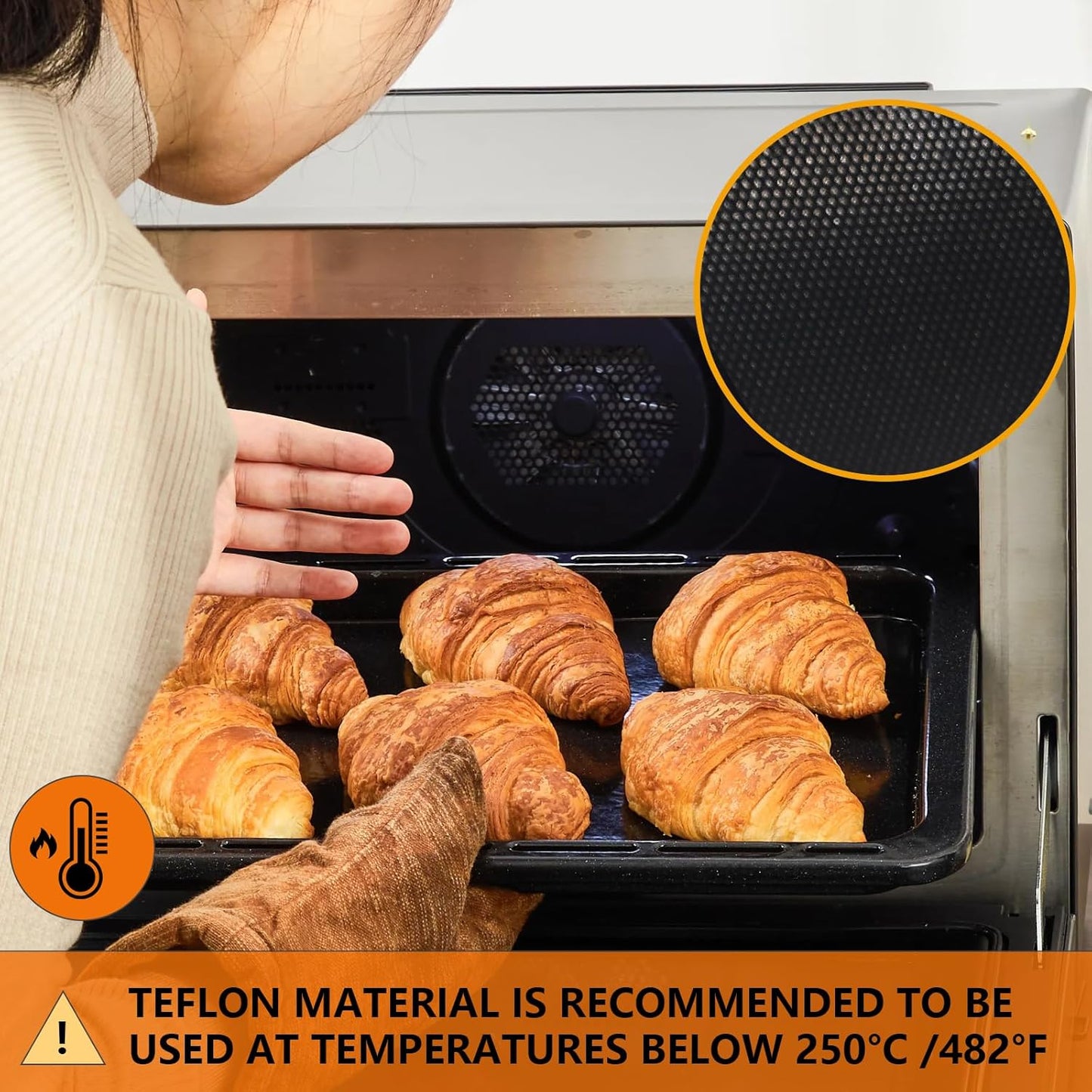 Air Fryer Oven Liners and Mesh Grill Mats Compatible with Ninja Foodi SP101 SP201 SP301，Reusable 12inch Non-Stick Liner for Bottom of Oven and Air Fryer Toaster Oven Mat for Oven