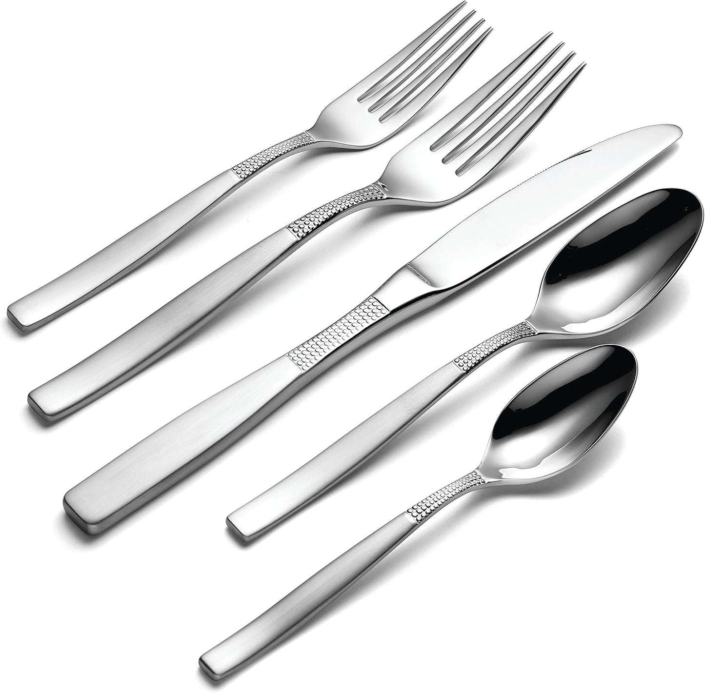 Oneida 53 Piece Camlynn Flatware Set, Silver