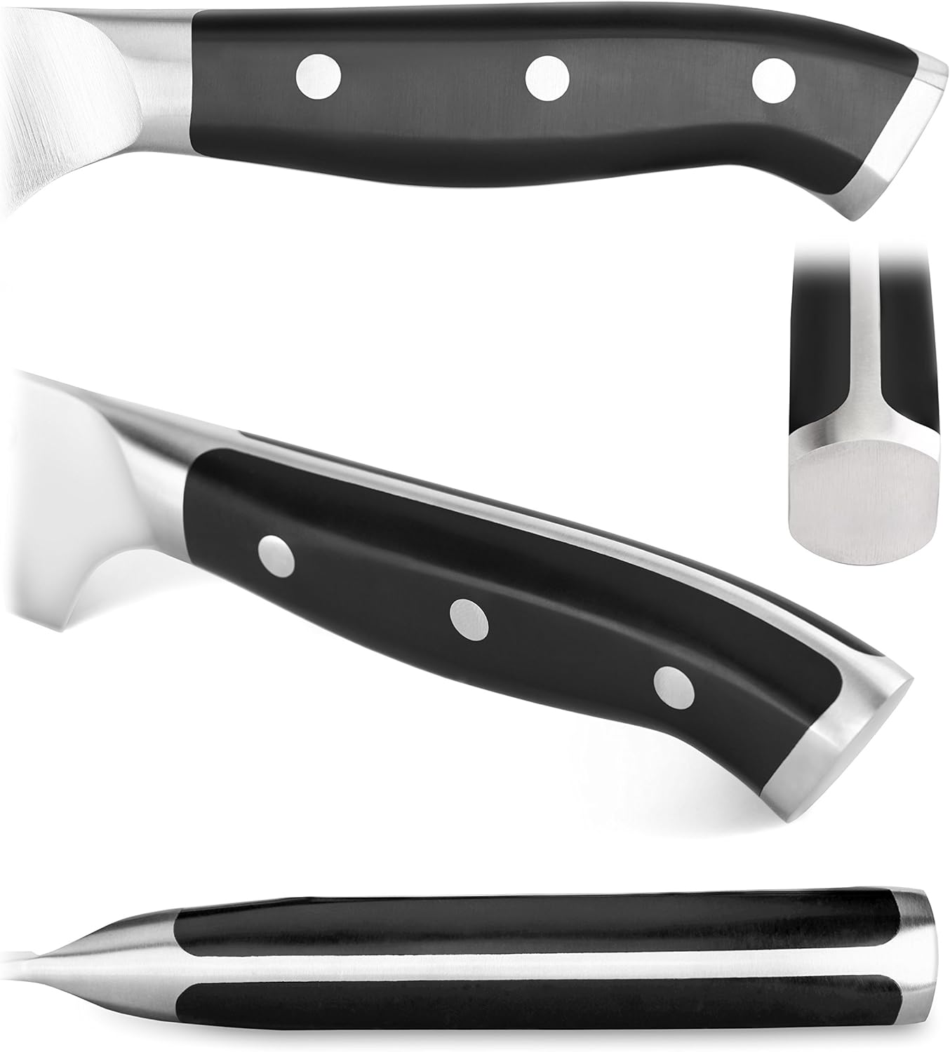Cangshan D Series 59168 German Steel Forged Santoku Knife, 7-Inch