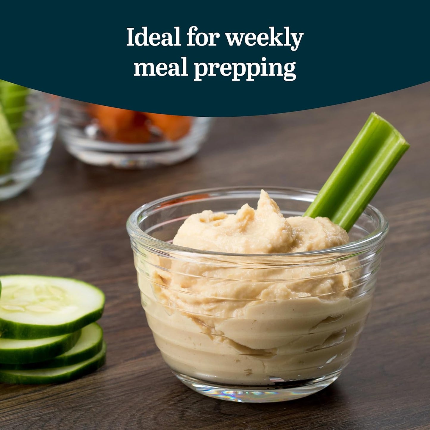 Libbey Small Glass Bowls, Glass Containers with Lids Set of 8 to Keep Leftovers Fresh, Meal Prepping and More, Dishwasher Safe Bowl Set