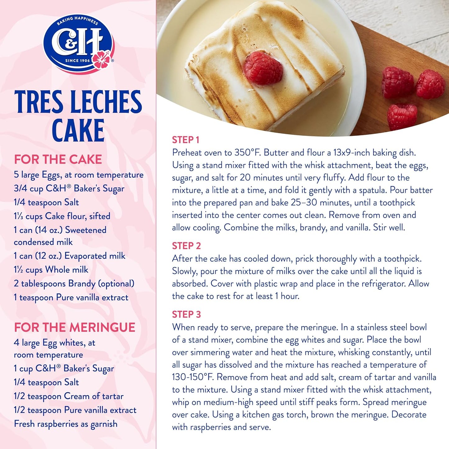 C&H Pure Cane Ultrafine Granulated Baker's Sugar™, 3.5 lb Easy Baking Tub