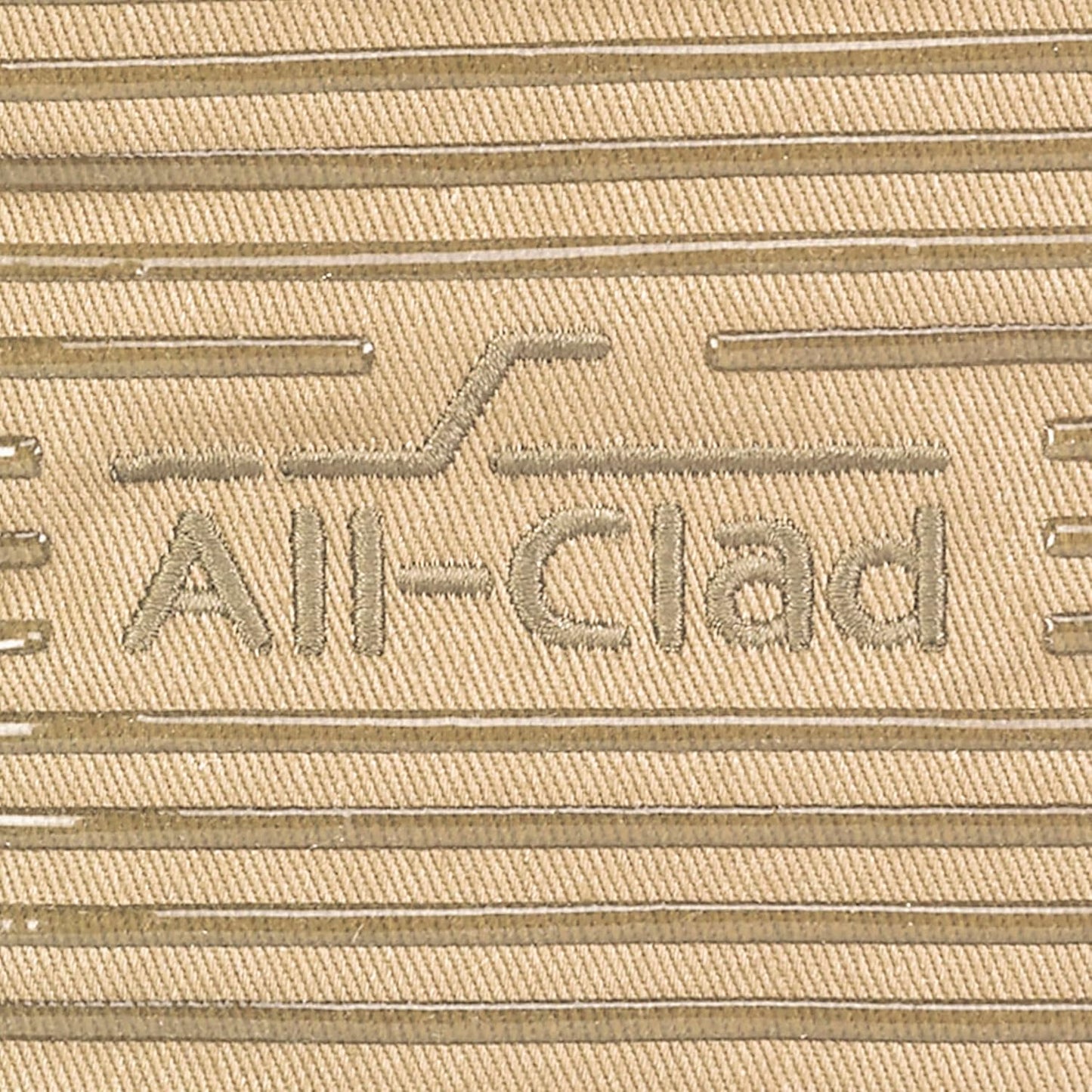 All-Clad Premium Pot Holder & Hot Pad: Heat Resistant to 500 Degrees - 100% Cotton, 10"x6.25" Hot Pad for Kitchen and Barbeque, (2-Pack), Cappuccino