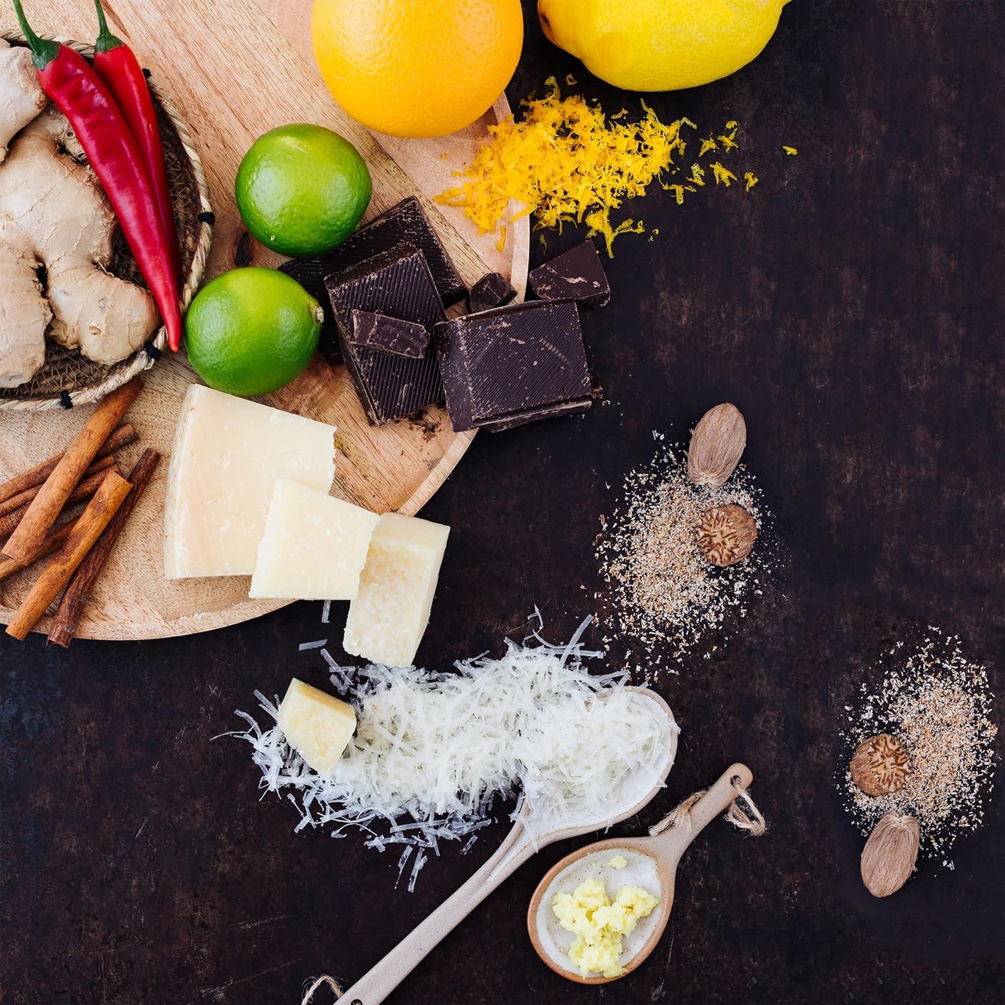 Microplane Premium Citrus Zester and Parmesan Grater (Dark Blue) - Blade Made in the USA