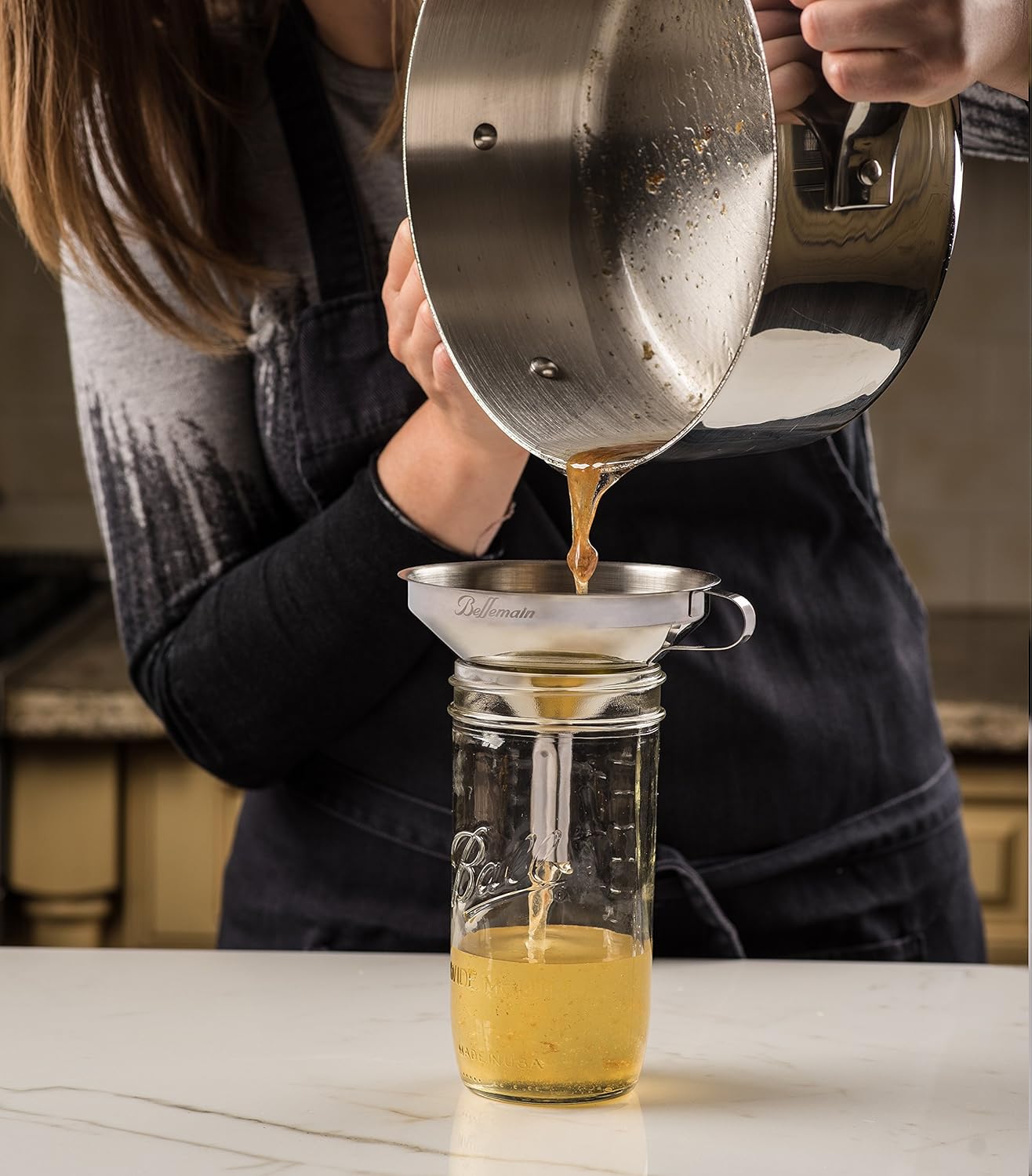 Bellemain Funnel (5" Stainless Steel Funnel)