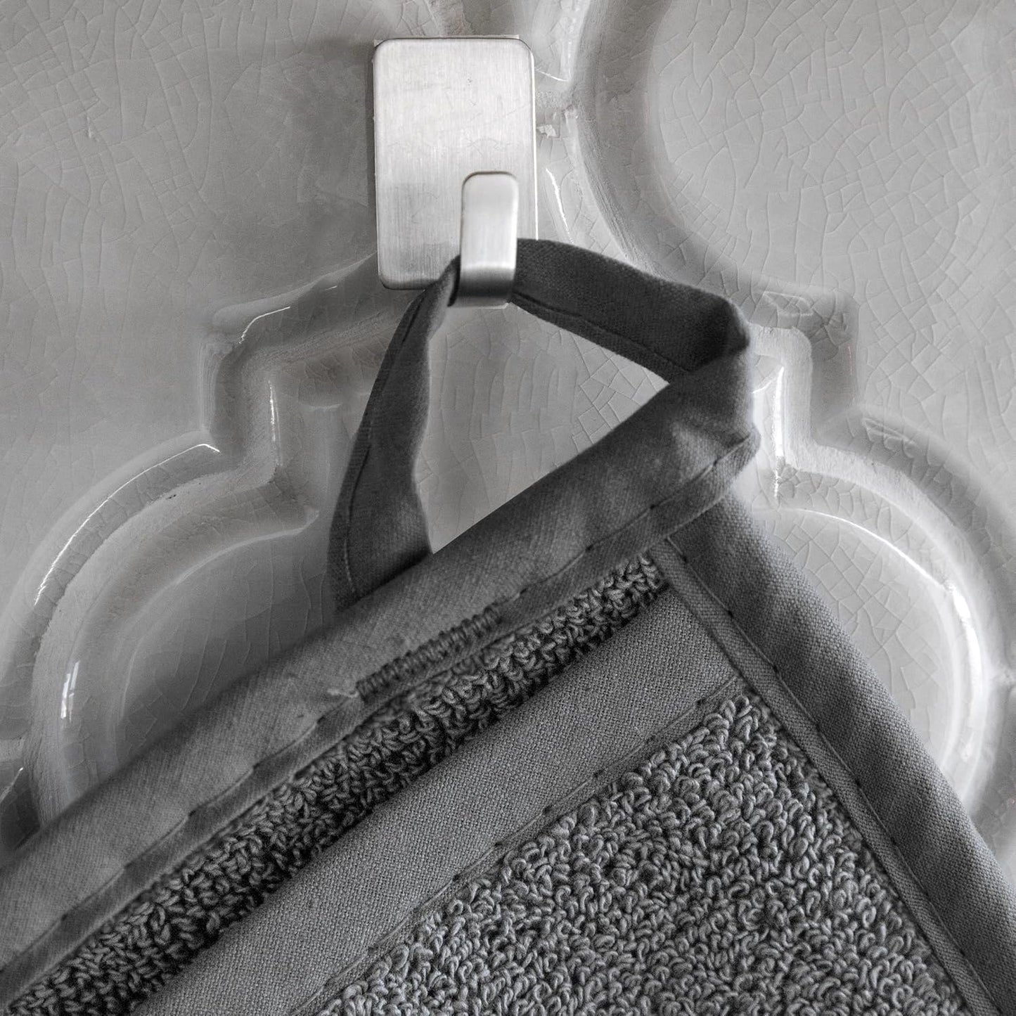 RITZ Terry Pocket Mitt & Hot Pad: Unparalleled Heat Resistant, Durable 100% Cotton – Ergonomically Designed for Optimal Grip – Easy-Care Machine Washable – 4-Pack, Graphite/Paprika